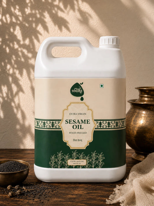 Vedika Organics Extra Virgin Sesame Oil (5 litre)